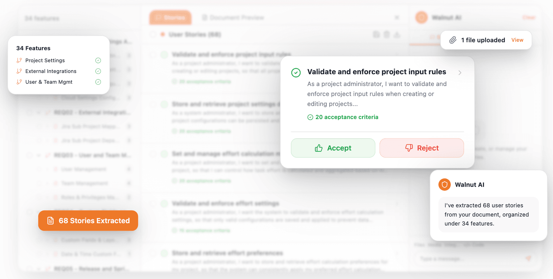 You stay in control before anything is saved
