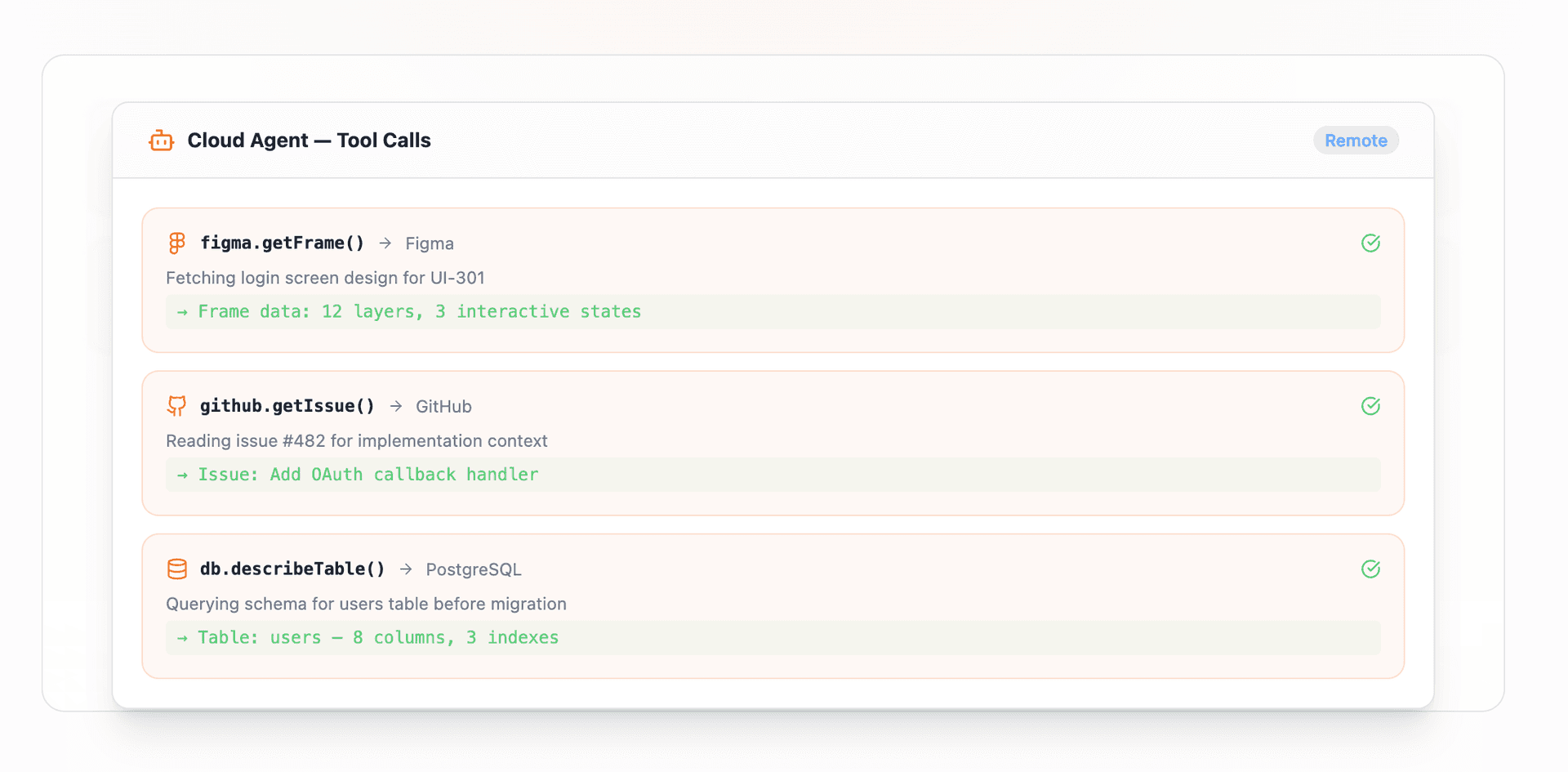 Agents use external tools as naturally as they use your codebase