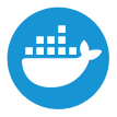 Docker containerization platform logo