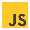 JavaScript programming language logo