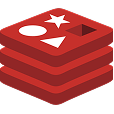 Redis in-memory data store logo